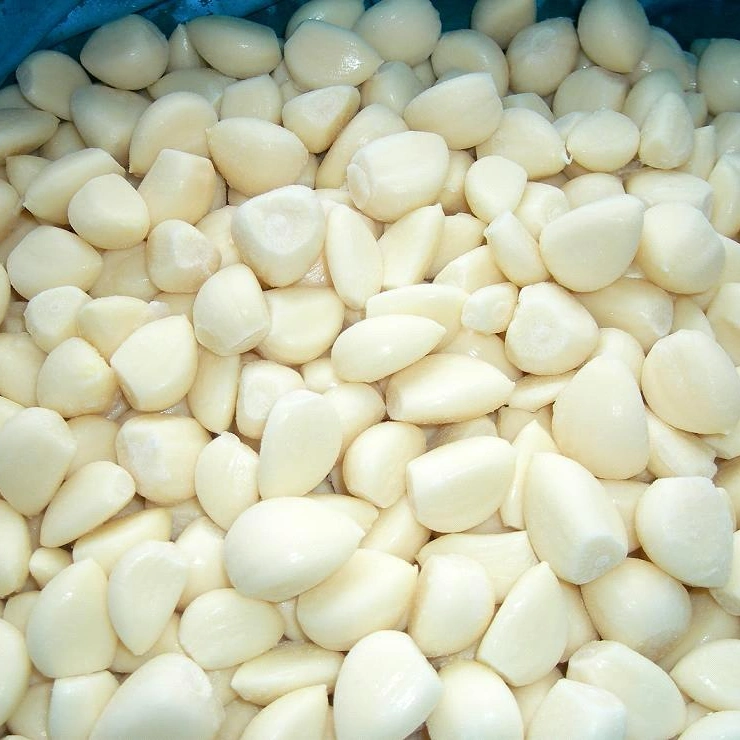Chinese Top Quality Frozen Peeled Garlic Cloves Garlic Dices